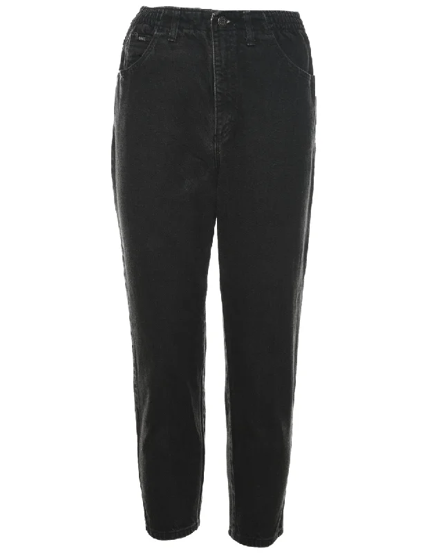 Cozy Essentials Wear Lee Black Denim Trousers - W26 L28