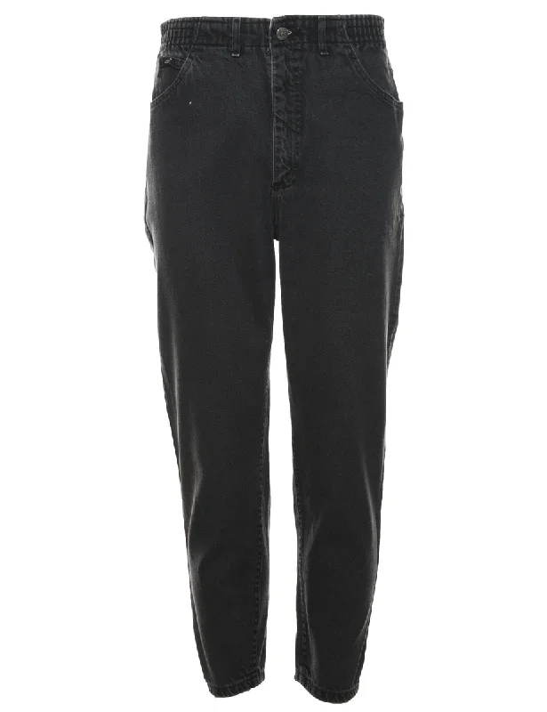 Cozy Essentials Lee Black Denim Trousers - W30 L27
