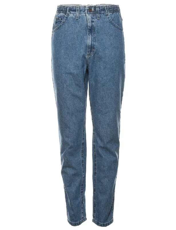 Effortless Looks Lee High Waist Denim Trousers - W26 L33