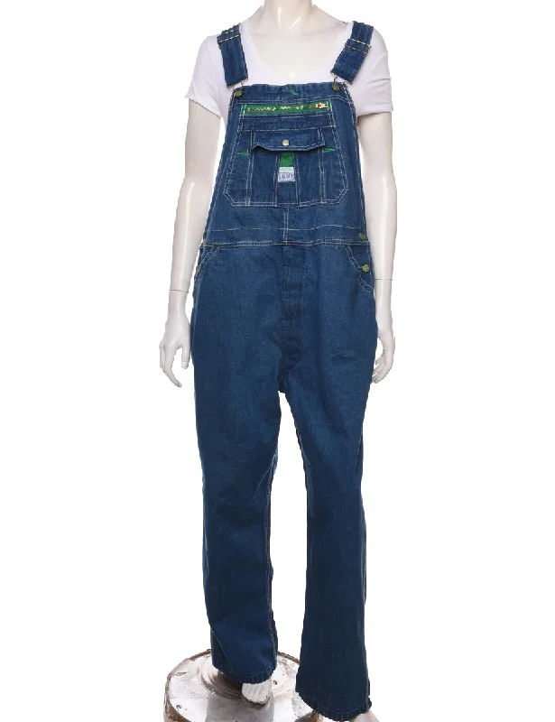 Nightclub Style Liberty Classic Dark Wash Dungarees - W40 L28