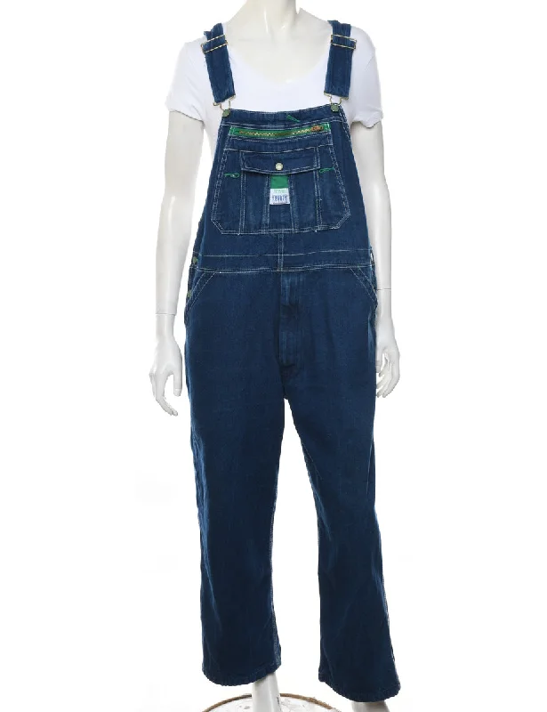 Luxury Classic Liberty Dark Wash Dungarees - W40 L26