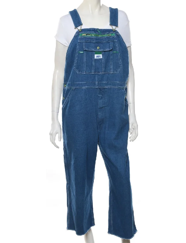 Comfortable Fashion Liberty Frayed Hem Dungarees - W40 L23