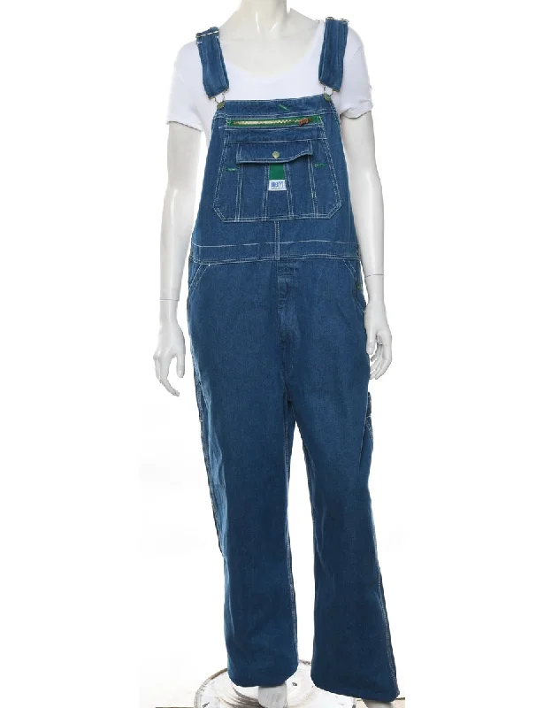 Casual Wear Medium Wash Dungarees - W42 L34