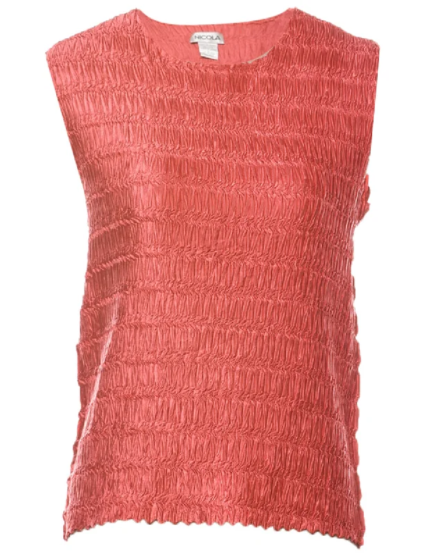 Everyday Comfort Nicola Smocked Evening Top - L