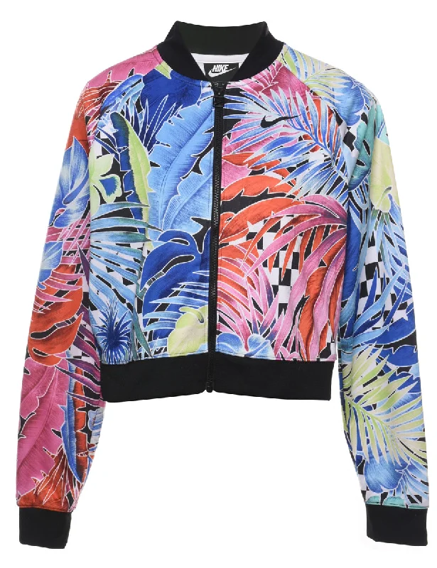 Personalized Wear Nike Foliage Print Track Top - M