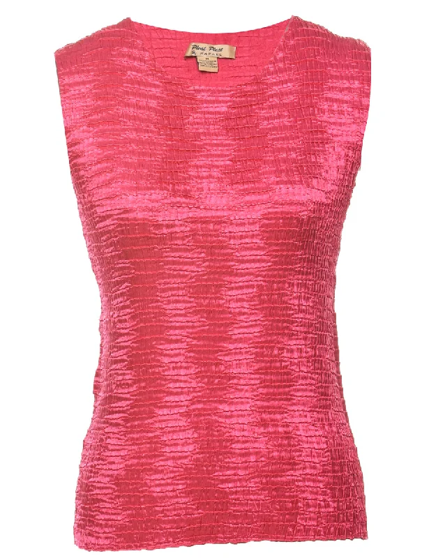 Fresh And Simple Smocked Evening Top - M