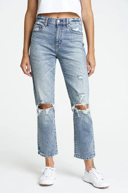 Sports Fashion Straight Up Jean by Daze Denim