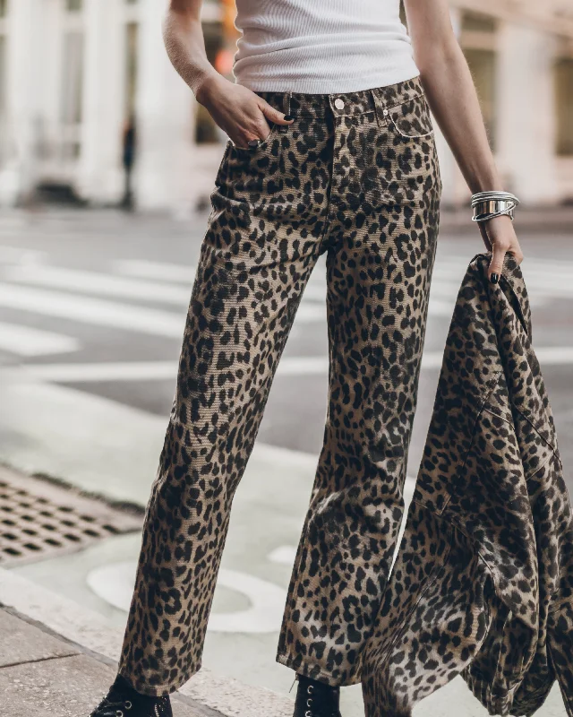 Stylish Comfort The Leo Cropped Straight Jeans
