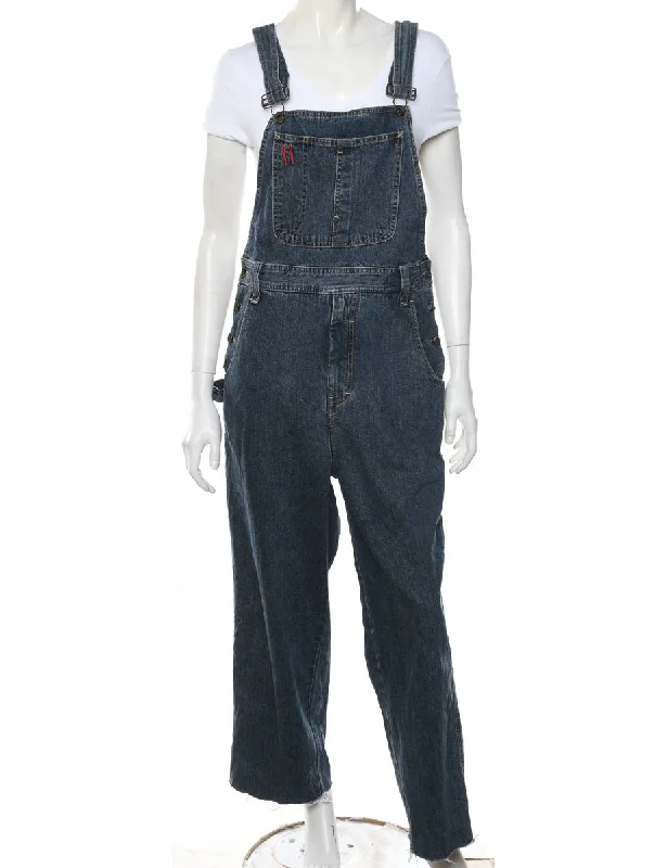 Chic Lounge Tipicosi Jeans Frayed Hem Dungarees - W34 L27