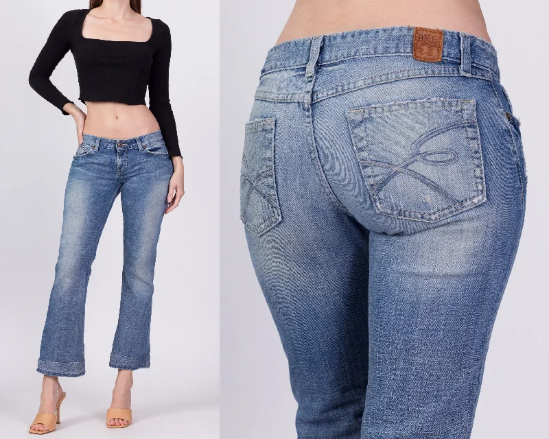 European And American Style Vintage Y2K Low Rise Jeans - Medium