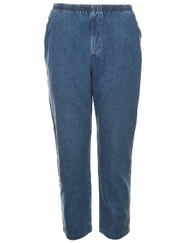 Street Fashion White Stag Denim Trousers - W28 L26