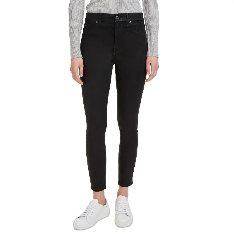 New Products 7 For All Mankind Womens Skinny Cropped Ankle Pants