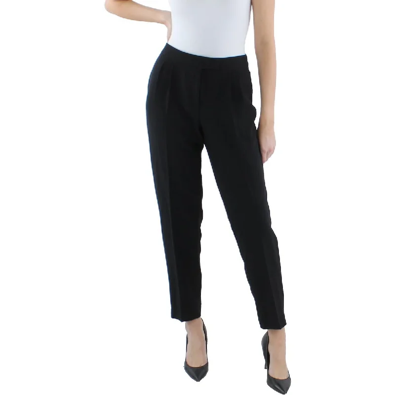 Elegant Temperament Anne Klein Womens Pleated Compression Dress Pants