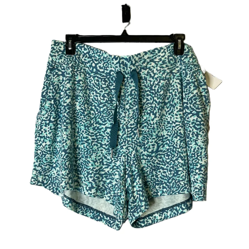 Cozy Pants Athletic Shorts By Athleta In Blue, Size: 2x