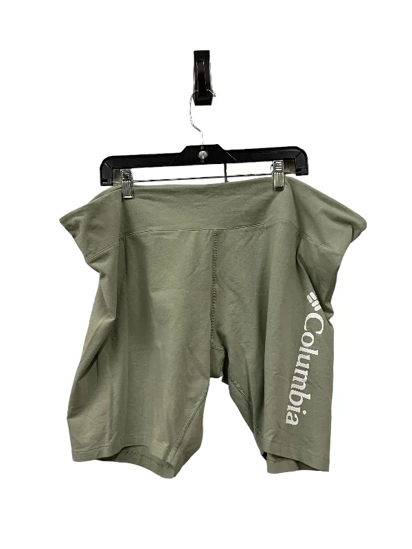 Design Must-have Athletic Shorts By Columbia In Green, Size: 3x