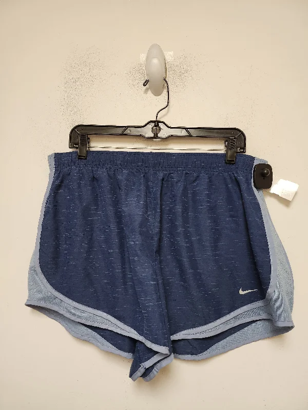 Trends Athletic Shorts By Nike Apparel In Blue, Size: 1x