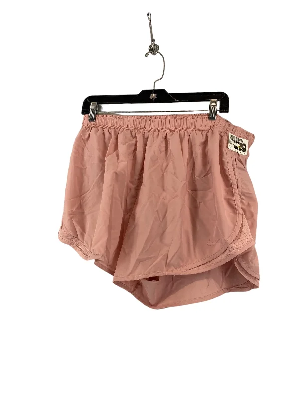 Classic Series Athletic Shorts By Nike Apparel In Pink, Size: 1x