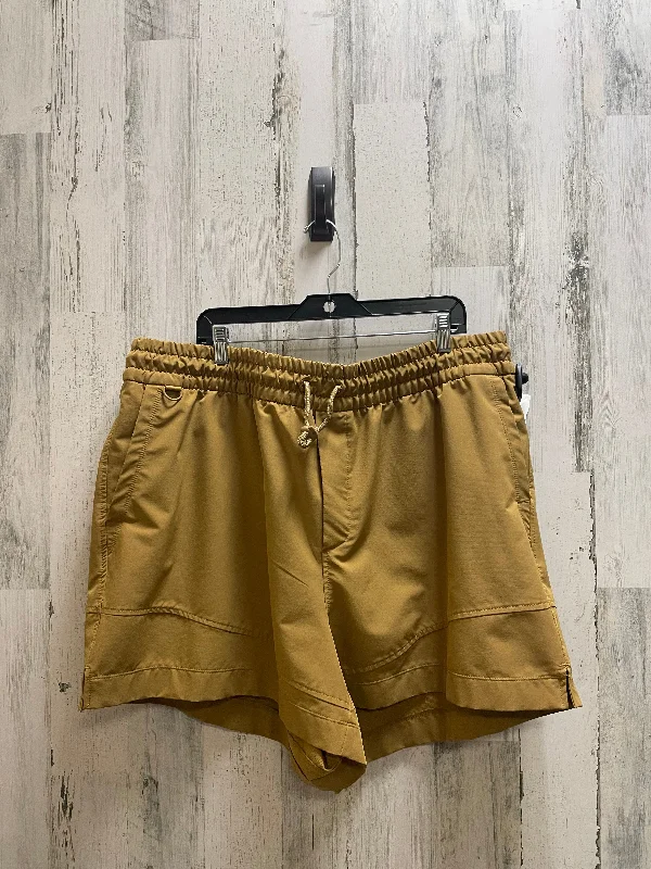 Comfortable Tops Athletic Shorts By Old Navy In Brown, Size: 3x