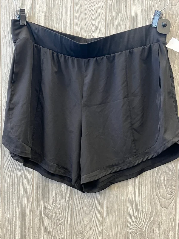 Sweet Girl Athletic Shorts By Tek Gear In Black, Size: 2x
