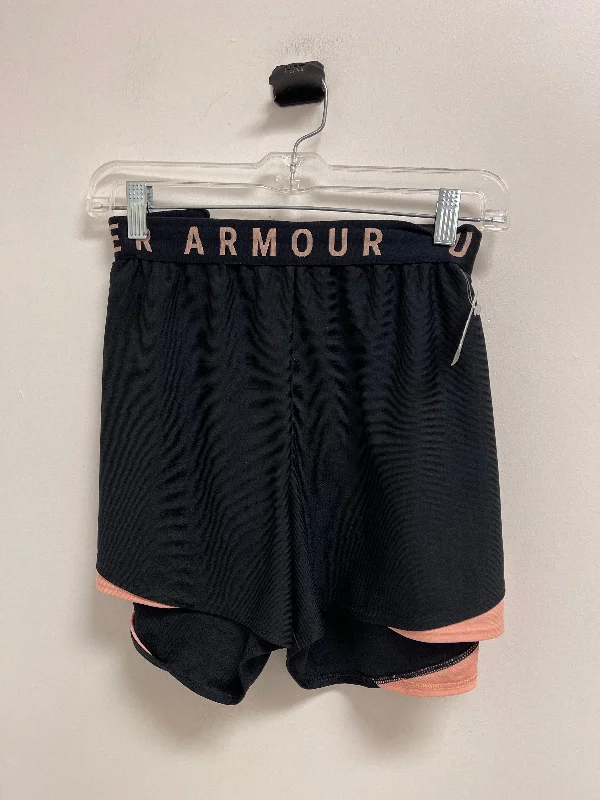 Multifunctional Style Athletic Shorts By Under Armour In Black, Size: 2x