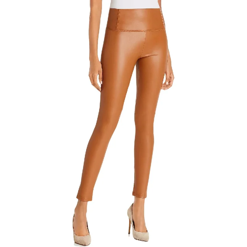 Artistic Temperament Bagatelle Womens Faux Leather High Rise Leggings
