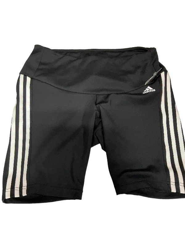 Effortless Style Black Athletic Shorts Adidas, Size 1x