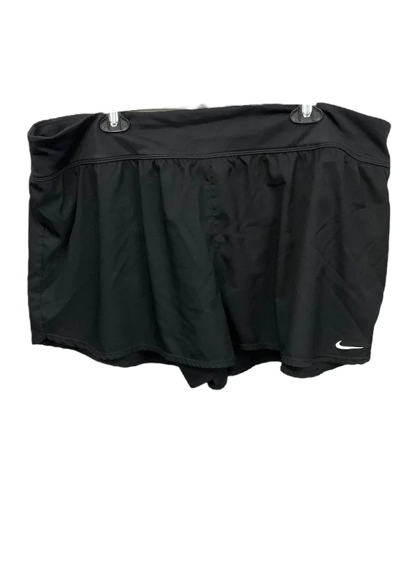 High-quality Fabrics Black Athletic Shorts Nike Apparel, Size 3x