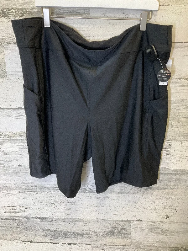 Fashion And Simplicity Black Athletic Shorts Torrid, Size 4x