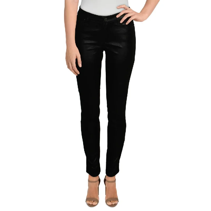 Urban Design Sense [BLANKNYC] Womens Persuede Faux Suede Low Rise Skinny Pants