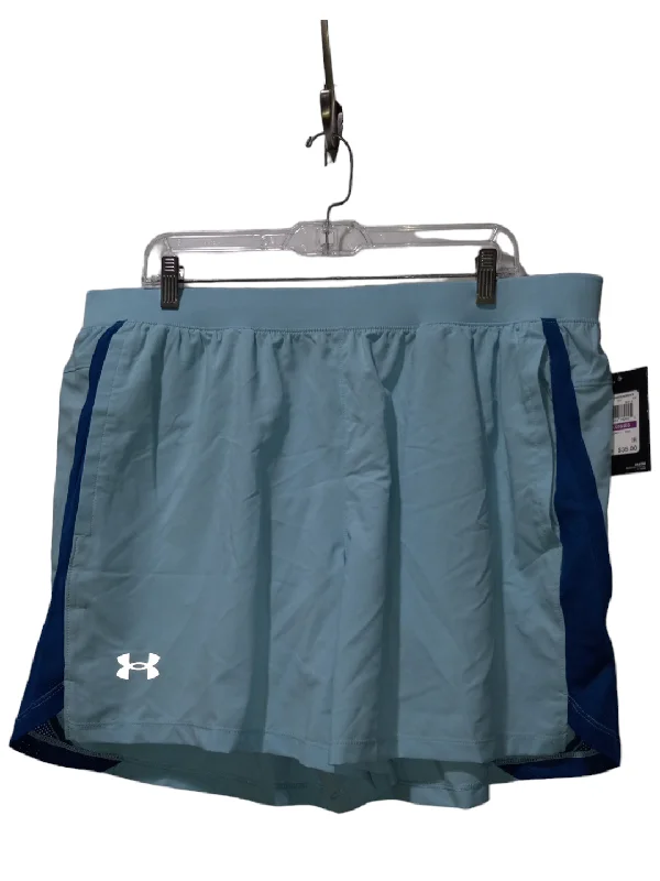 Comfortable Tops Blue Athletic Shorts Under Armour, Size 2x