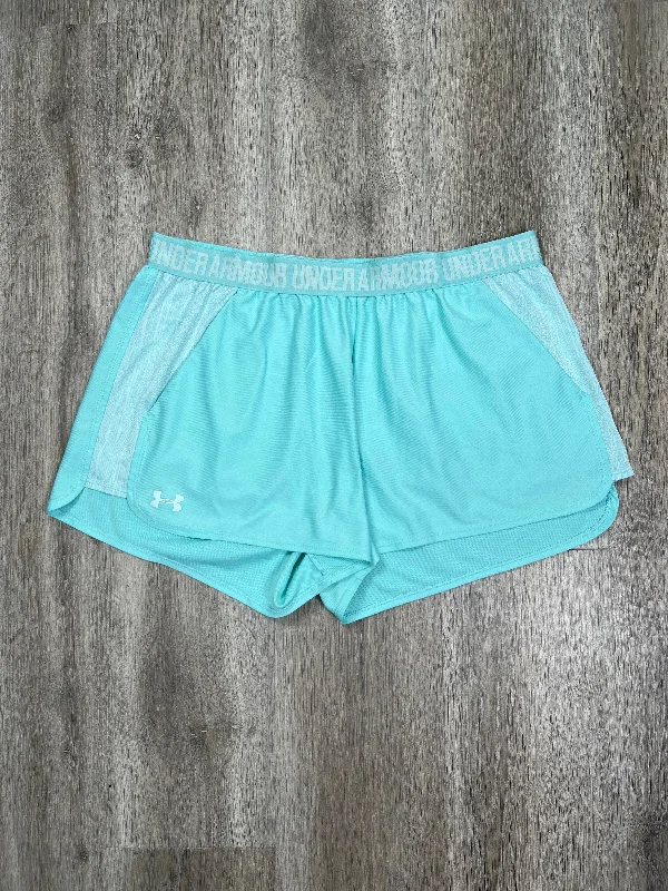 Designer Style Blue Athletic Shorts Under Armour, Size 2x