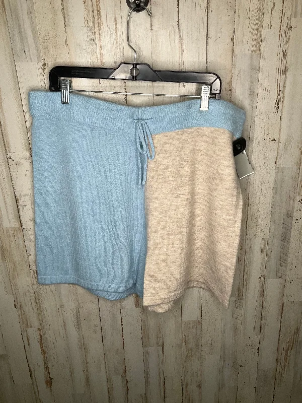 Playful Style Blue & Grey Shorts Saturday/sunday, Size 3x