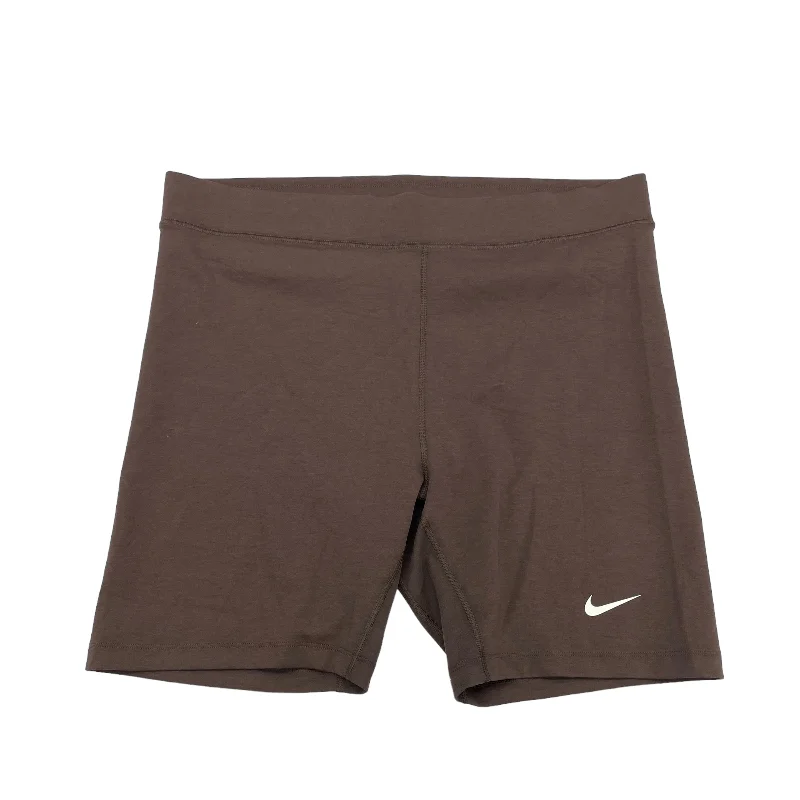 Casual Choice BROWN ATHLETIC SHORTS by NIKE APPAREL Size:1X