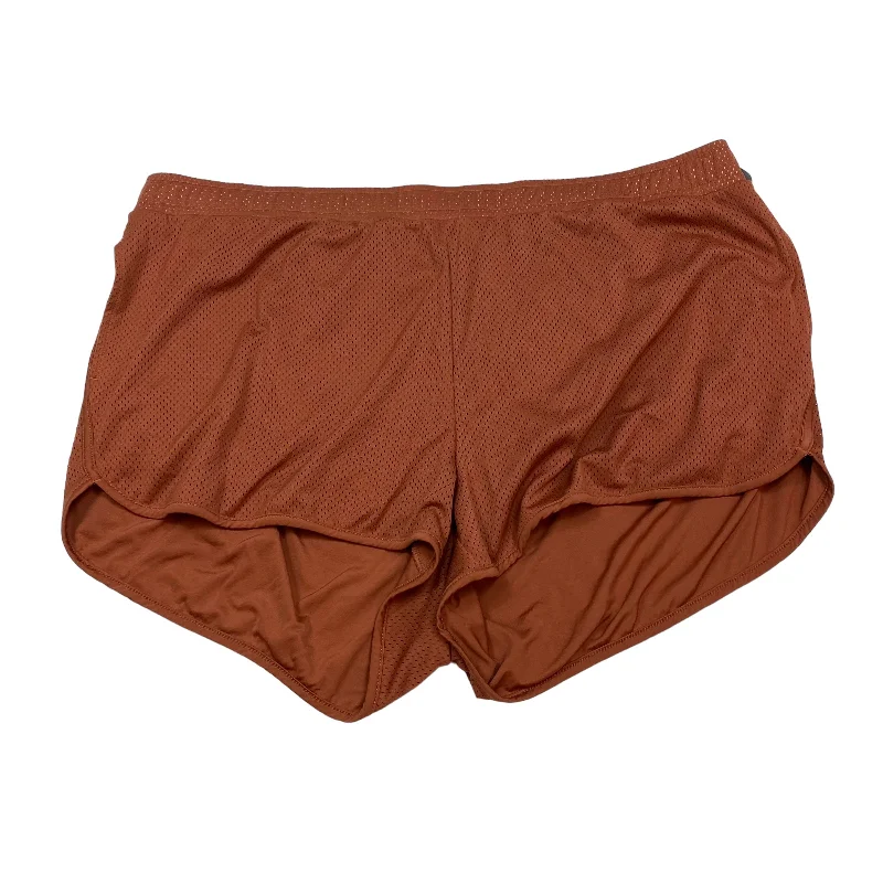 Elegant And Charming Brown Athletic Shorts Old Navy, Size 3x