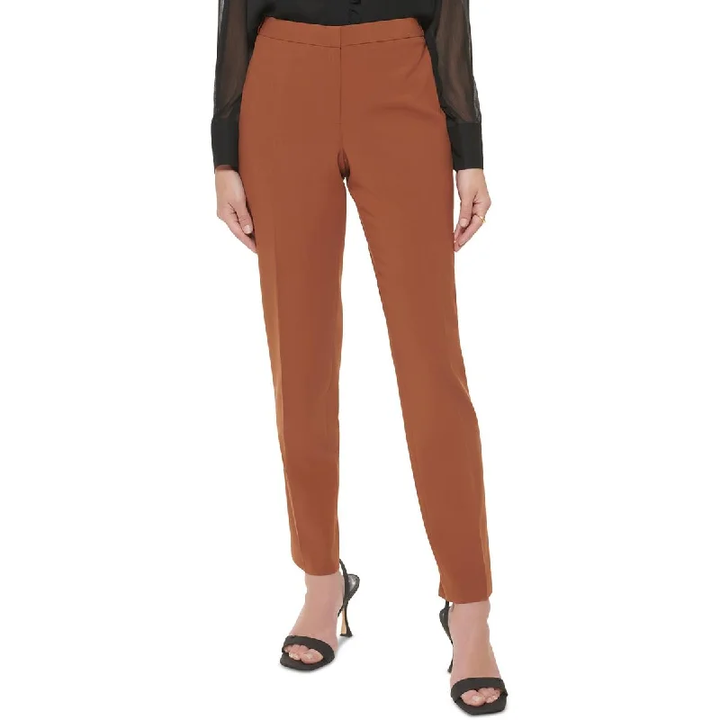 Casual Street Calvin Klein Womens Highline Tapered Mid-Rise Ankle Pants