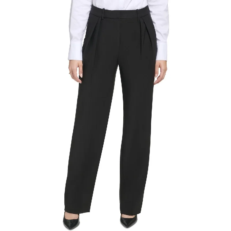 Youthful Calvin Klein Womens Wide Leg High Waist Dress Pants