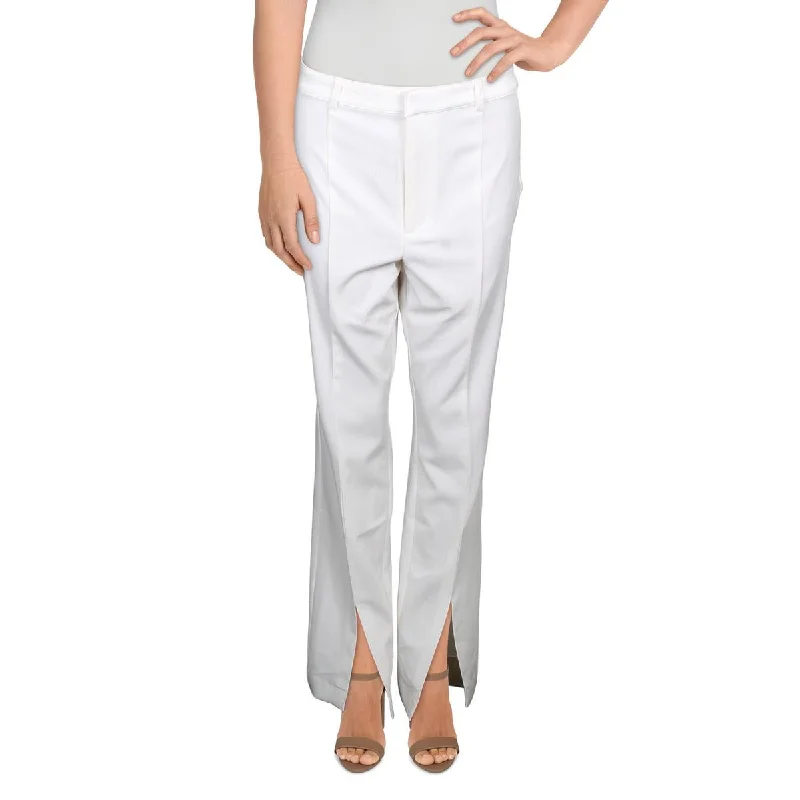Energy Wear Danielle Bernstein Womens Slit Leg Slim Fit Pants