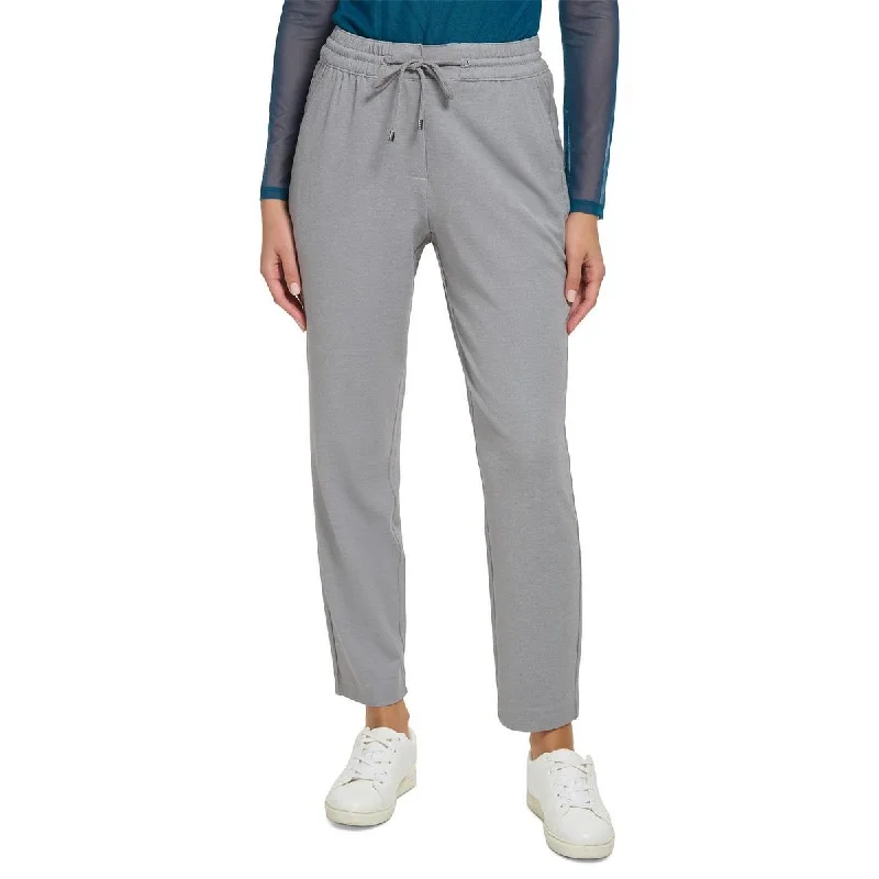 Comfortable Tops DKNY Womens High-Rise Casual Straight Leg Pants