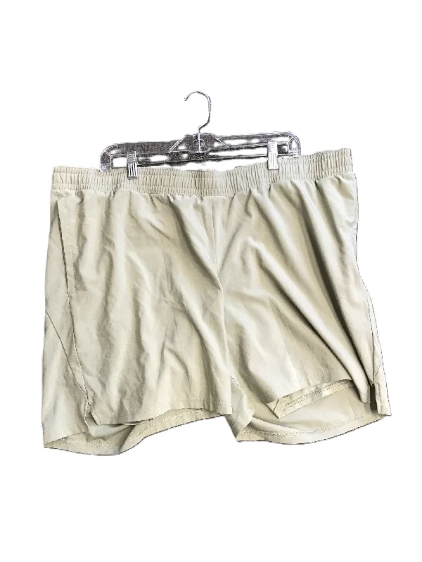Comfortable Fitwear Green Athletic Shorts By All In Motion, Size: 1x