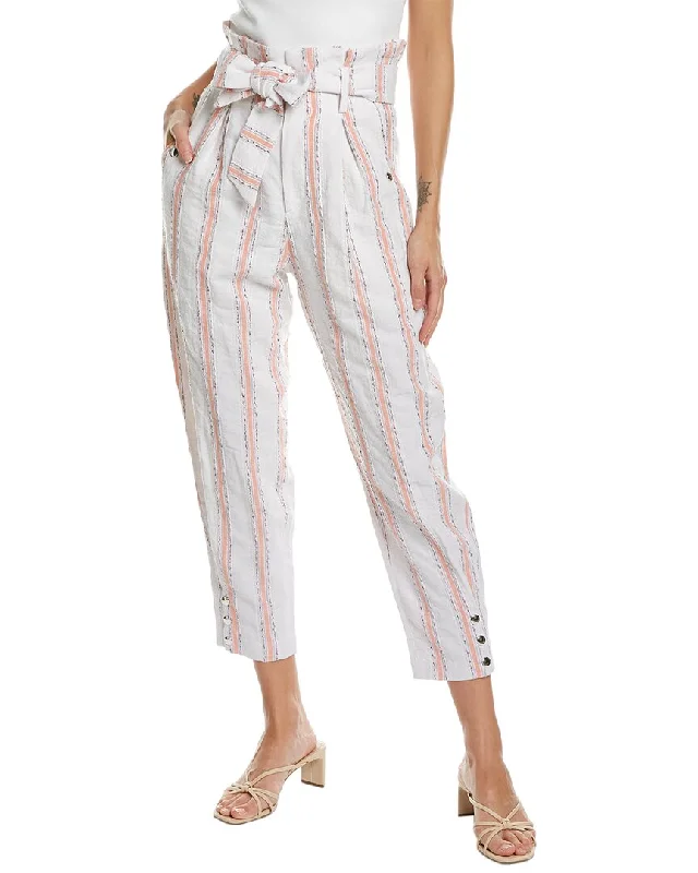 Simple Comfort IRO Rula Linen-Blend Pant