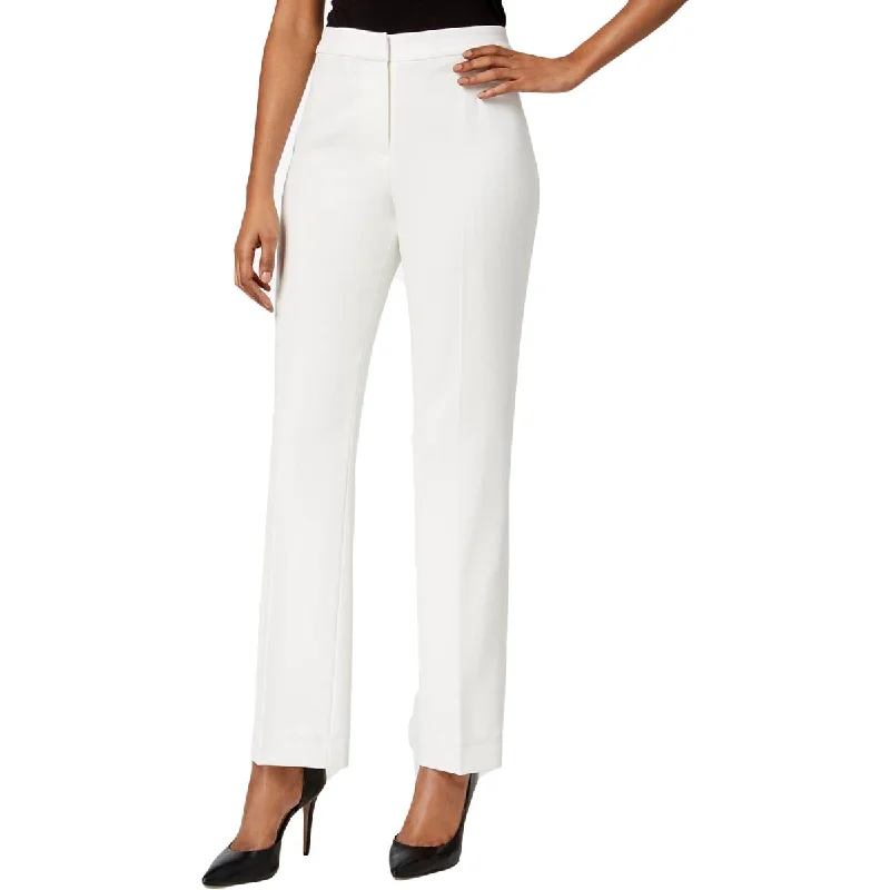 Comfy Chic Kasper Womens Kate Classic Fit Straight Leg Dress Pants