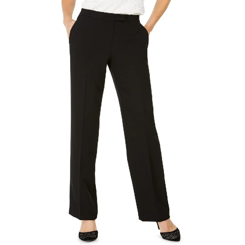 Cozy Essentials Kasper Womens Office Tab Waist Trouser Pants