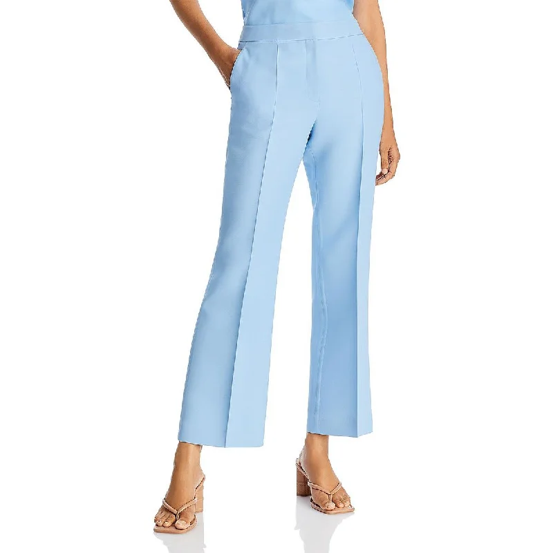 Celebrity Must-have Lafayette 148 New York Womens Wool Flared Ankle Pants