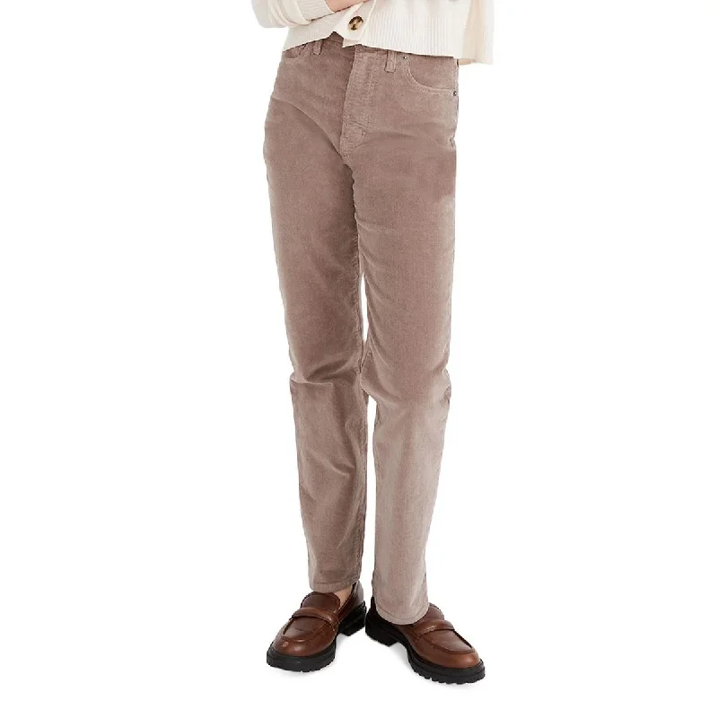 Autumn Selection Madewell Womens Corduroy High Rise Straight Leg Pants