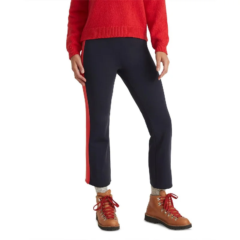 Windbreaker fashion Marine Layer Womens Striped Cropped High-Waist Pants