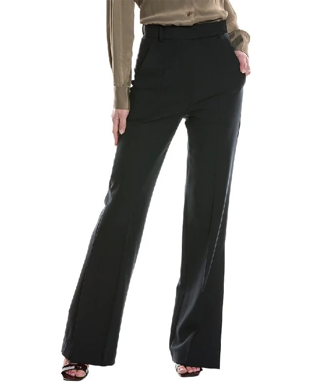 Breathable Comfort Max Mara Denaro Wool Trouser