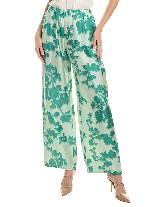 Stylish Wear Max Mara Leisure Tenzone Silk Trouser