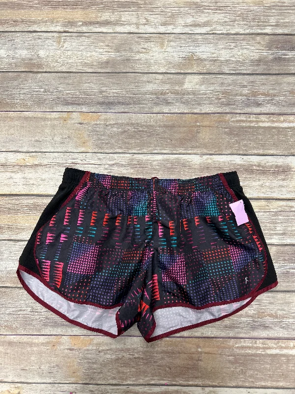 Relaxed Fashion Multi-colored Athletic Shorts Danskin Now, Size 2x