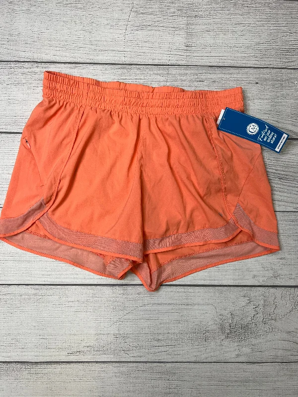 Celebrity Picks Orange Athletic Shorts Athleta, Size 1x