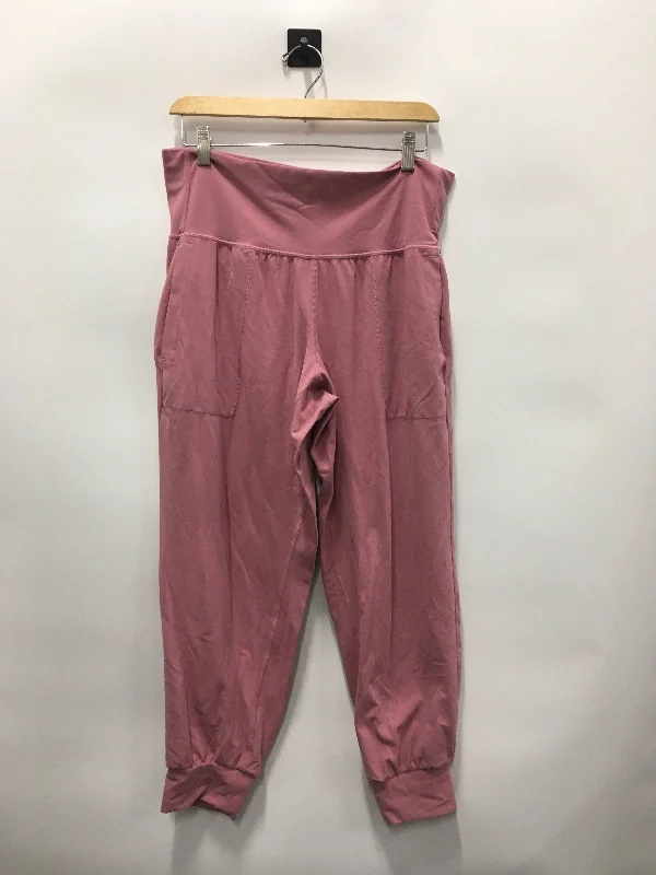 Classic Style Pink Athletic Shorts Athleta, Size 1x